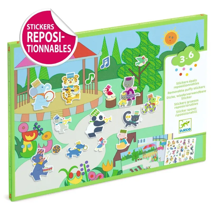 Djeco Creative Sticker Play Fanfare 1