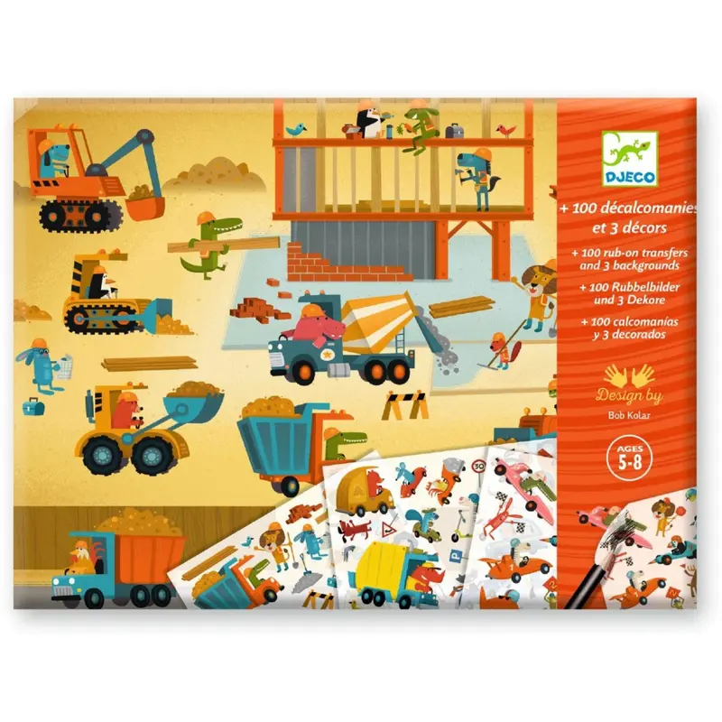 Djeco Decals, Asphalt 1