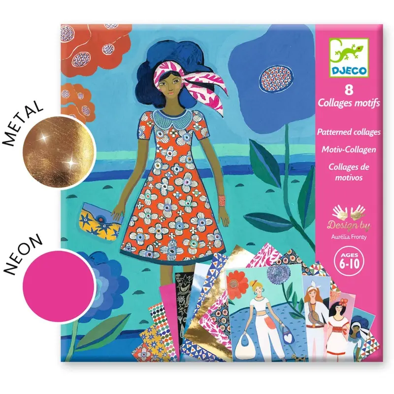 Djeco Dress-Up Pictures Trendy Clothes 1