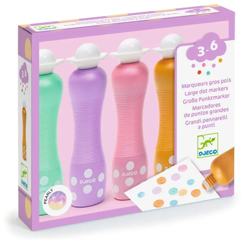 Djeco Foam Mother Of Pearl Markers 1