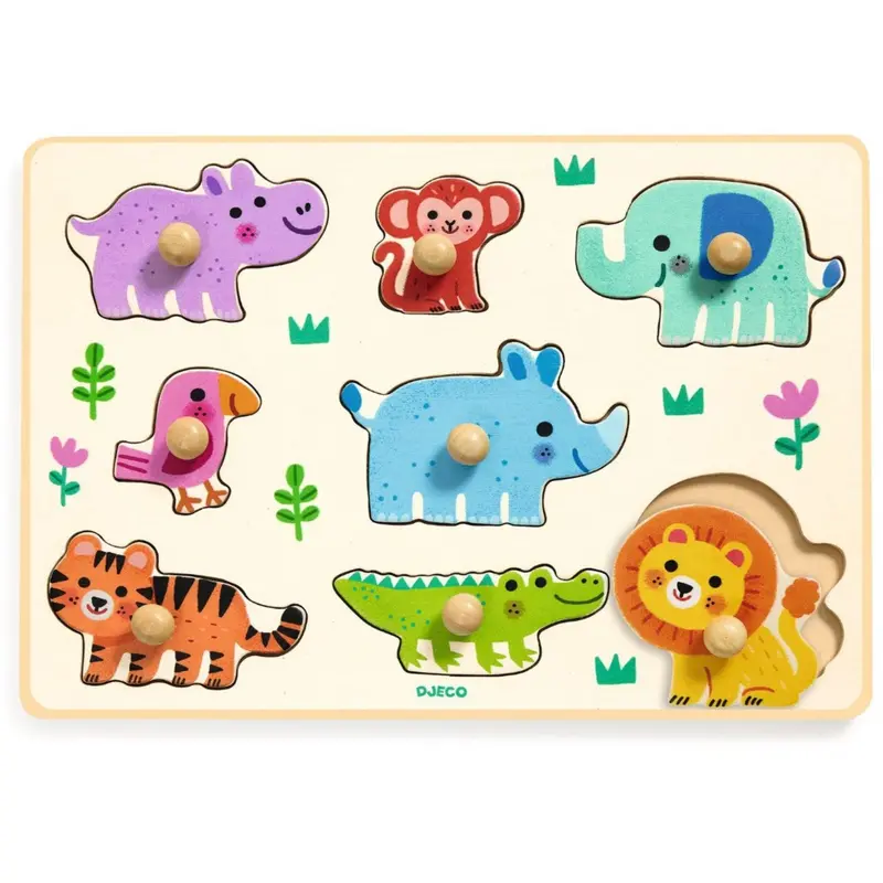 Djeco Hippo'n'co, Stud Puzzle 1