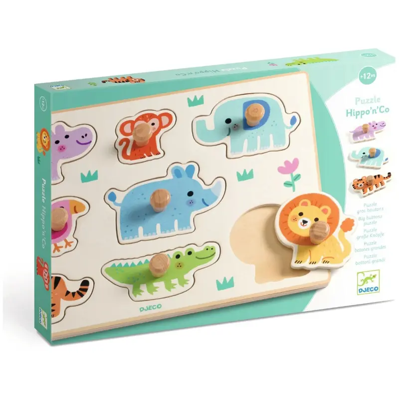 Djeco Hippo'n'co, Stud Puzzle 2