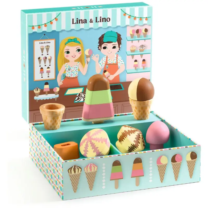 Djeco Lina & Lino, Ice Cream Booth 1