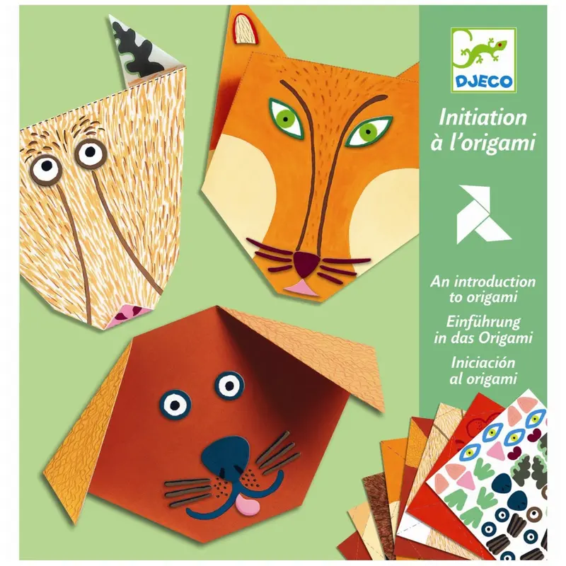Djeco Origami - Animal Heads 1