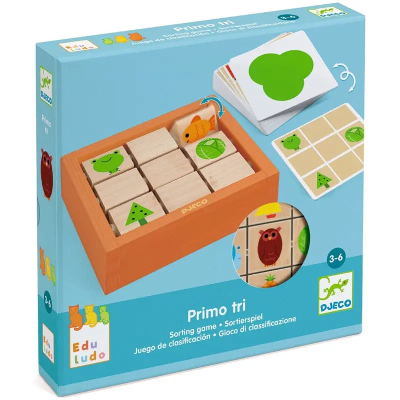 Djeco Primo-Tri Sorting Game 1