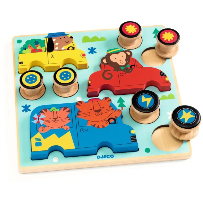 Djeco Puzz & Roll, Vehicles 1
