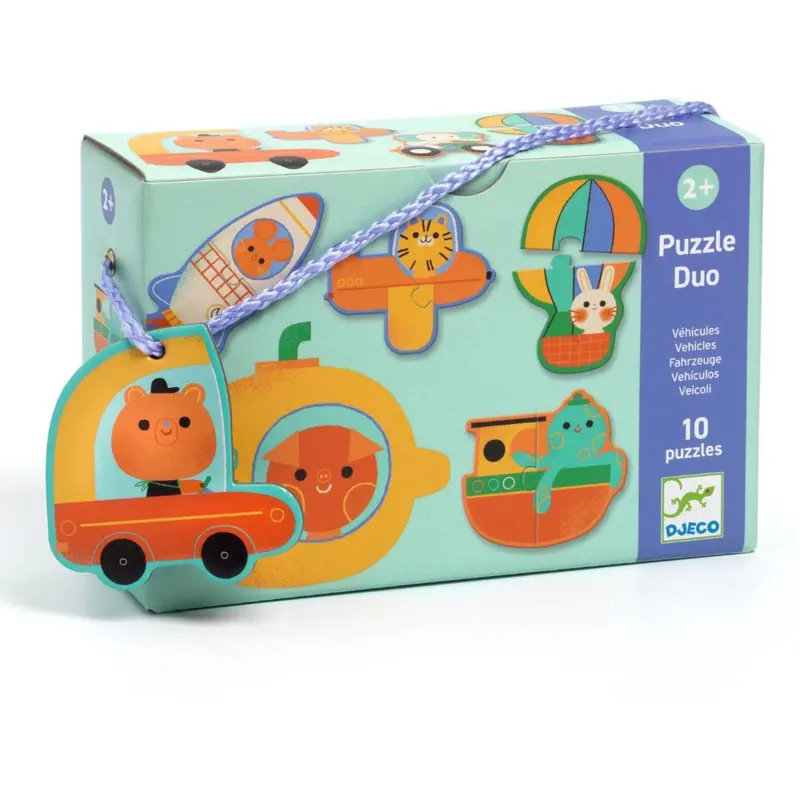 Djeco Puzzle Duo, Transport 1