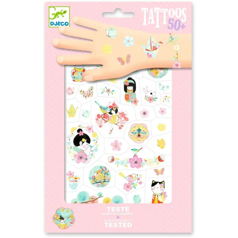 Djeco Tattoos, Kirsebærblomster 1