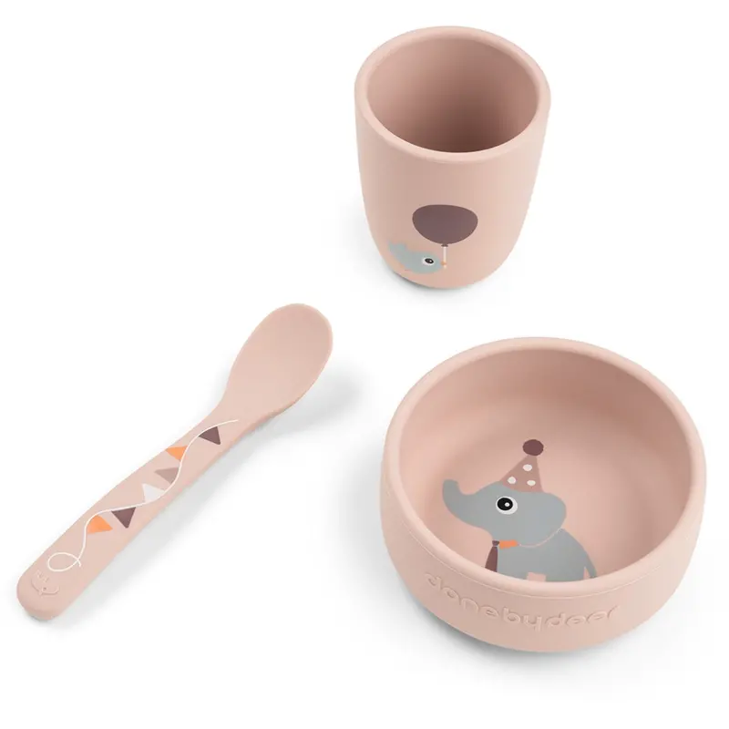 Donebydeer Celebration Powder Stick&Stay Dinner Set 1
