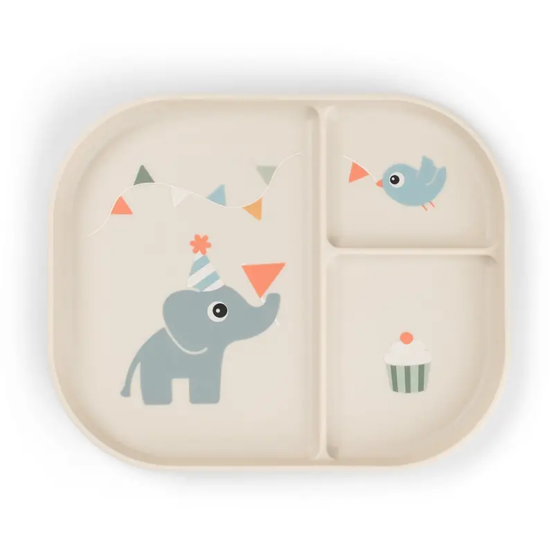 Donebydeer Celebration Sand Foodie Divided Plate 1