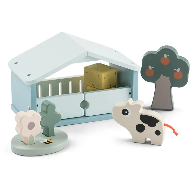 Donebydeer Colour Mix Tiny Farm Playset Dotti 1