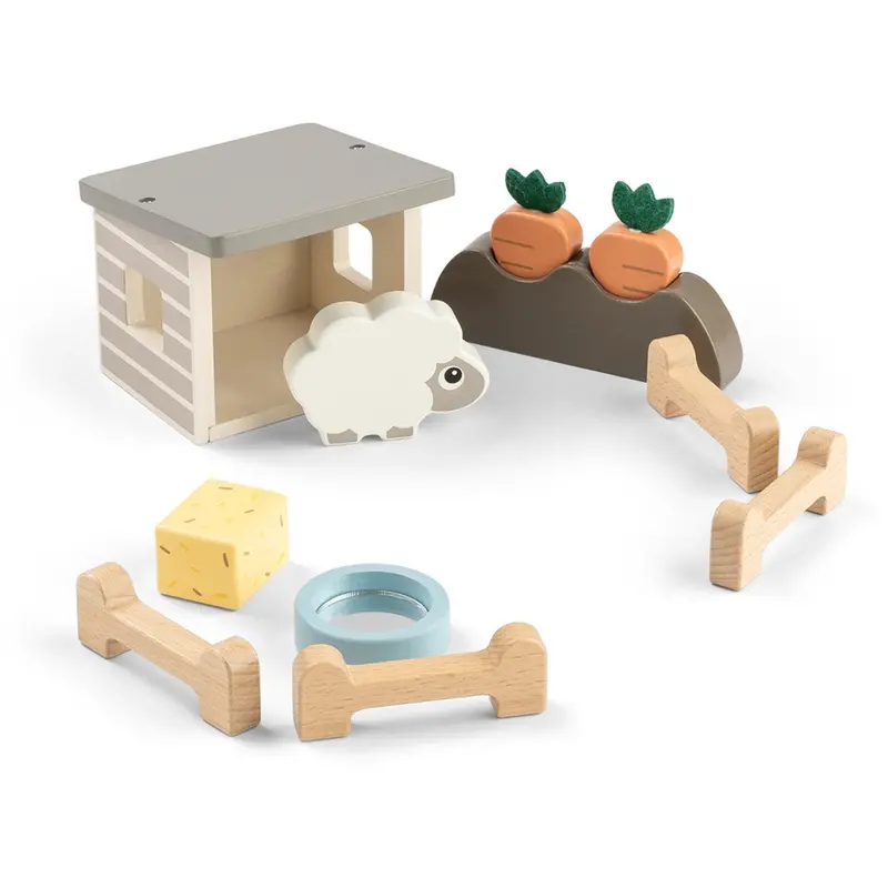 Donebydeer Colour Mix Tiny Farm Playset Sheepy 1