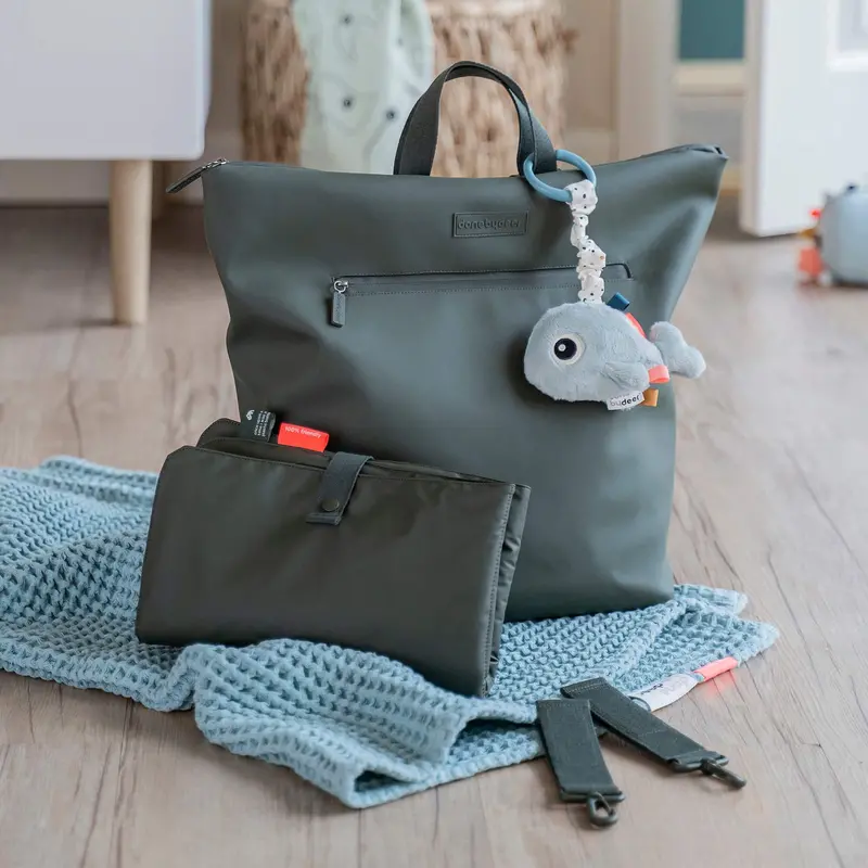 Donebydeer Green Changing Backpack 2