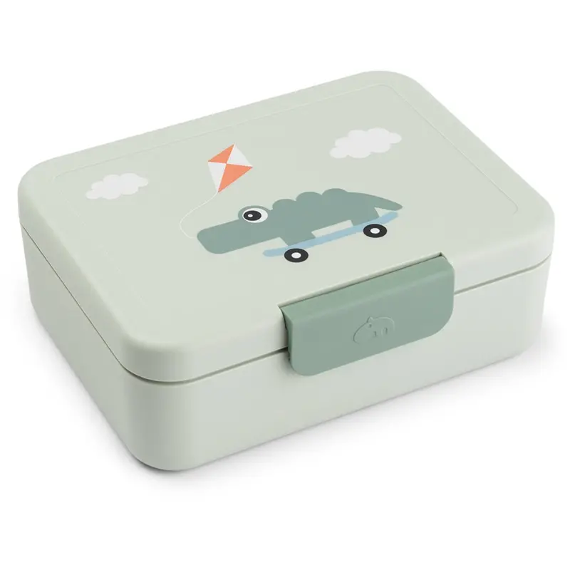 Donebydeer Green Lunch Box With Divider Playground 1