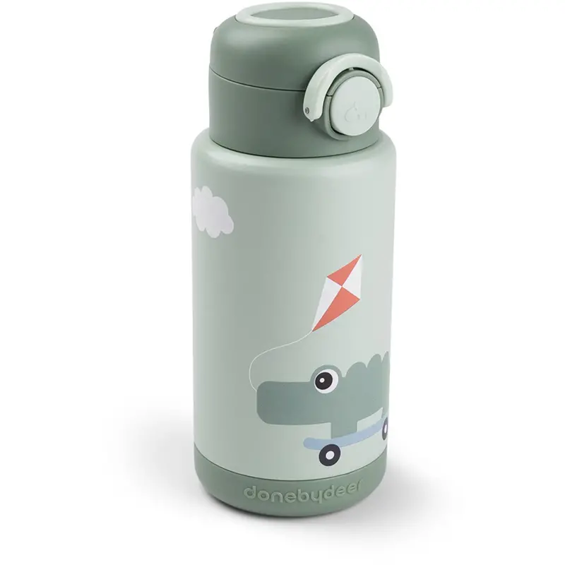 Donebydeer Green Thermal Bottle Playground 340 Ml 1