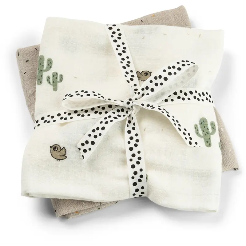 Donebydeer Lalee Sand Muslin Cloth 2-Pack 1