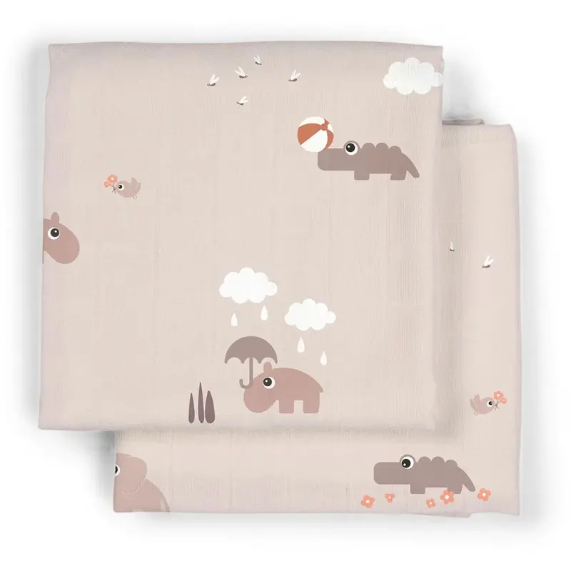 Donebydeer Powder Fabric Diaper 2 Pcs. Playground 1
