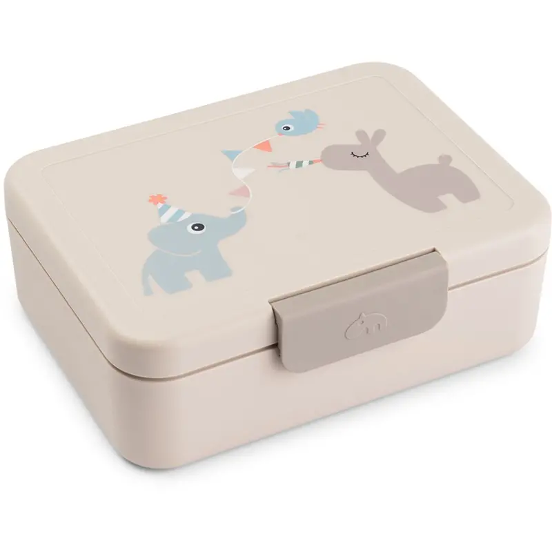 Donebydeer Sand Lunch Box With Divider Celebration 1