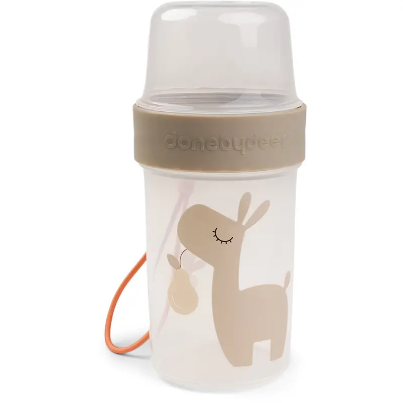 Donebydeer Sand To Go 2-Way Snack Container L Lalee 1
