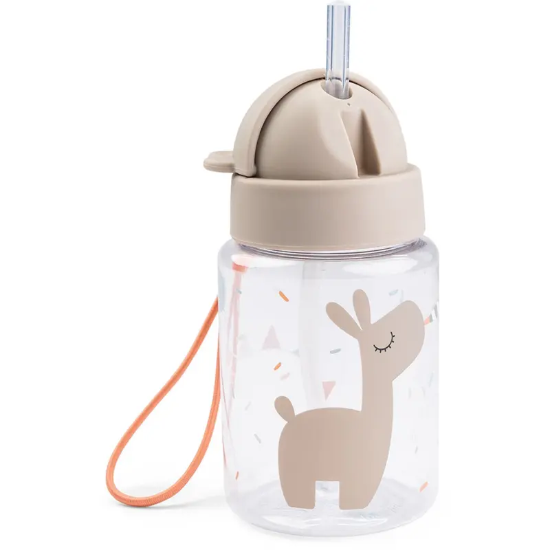 Donebydeer Sand Water Bottle With Straw Celebration 280 Ml 1