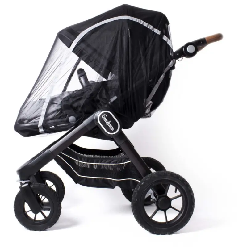 Easygrow Black Mosquito Net W/Zipper 1