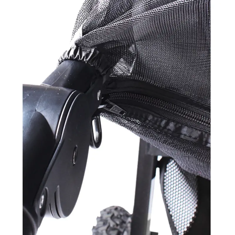 Easygrow Black Mosquito Net W/Zipper 2