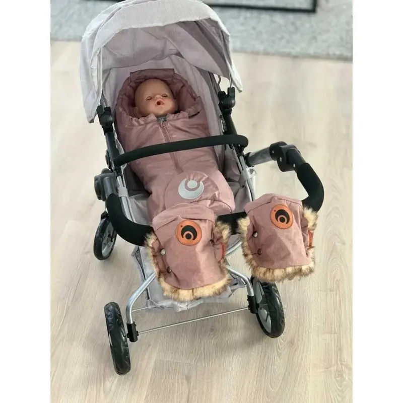 Easygrow Pink M Doll Foot Muff 2