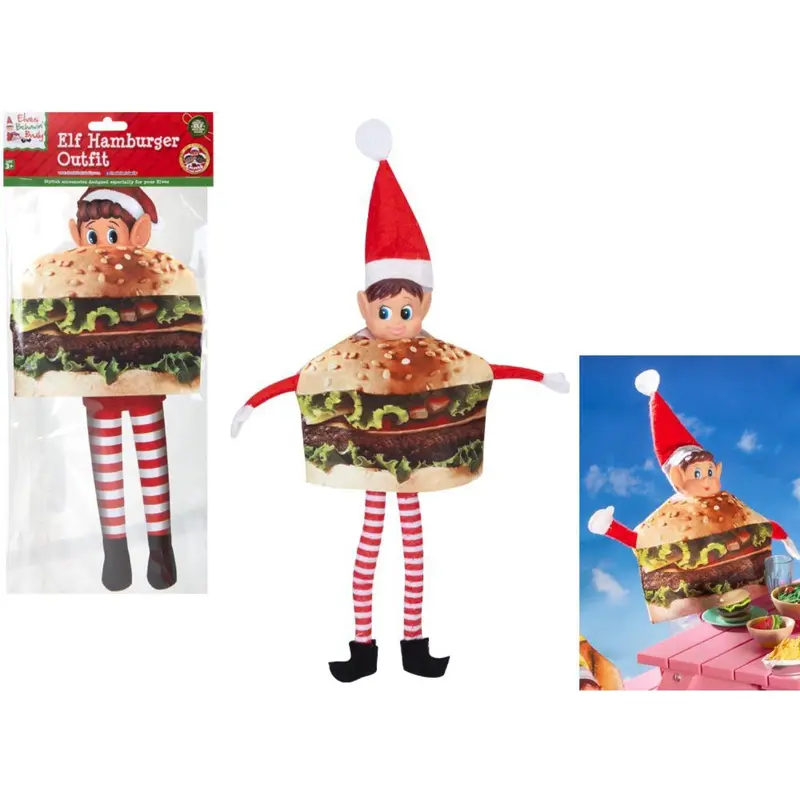 Elves Behavin' Badley Elf Burger Outfit 1