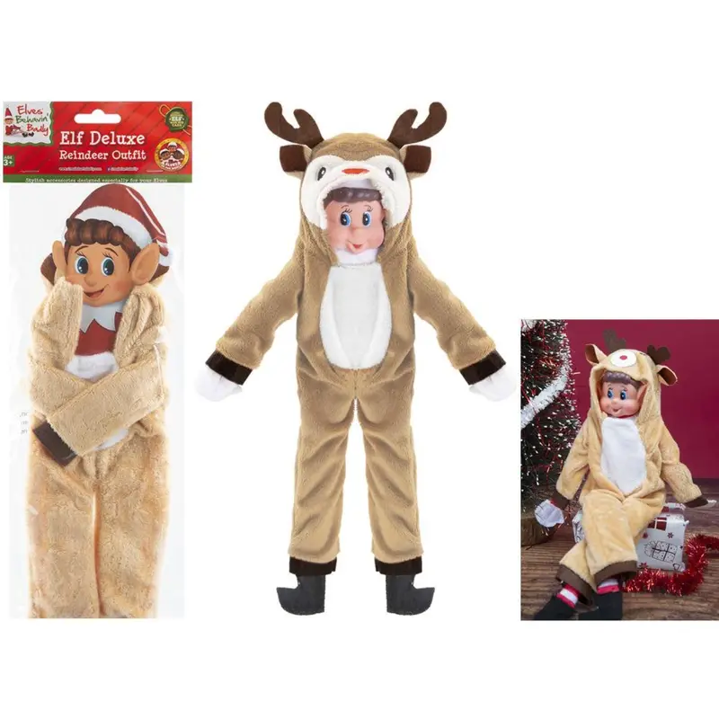 Elves Behavin' Badley Elf Reindeer Outfit 1