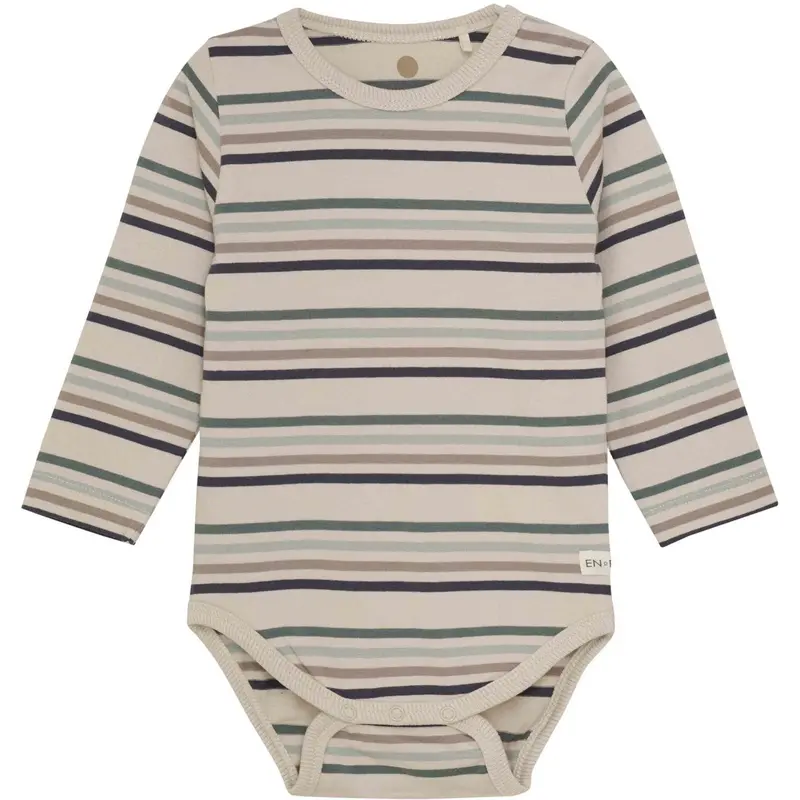 En Fant Balsam Green Body Ls Stripe 1