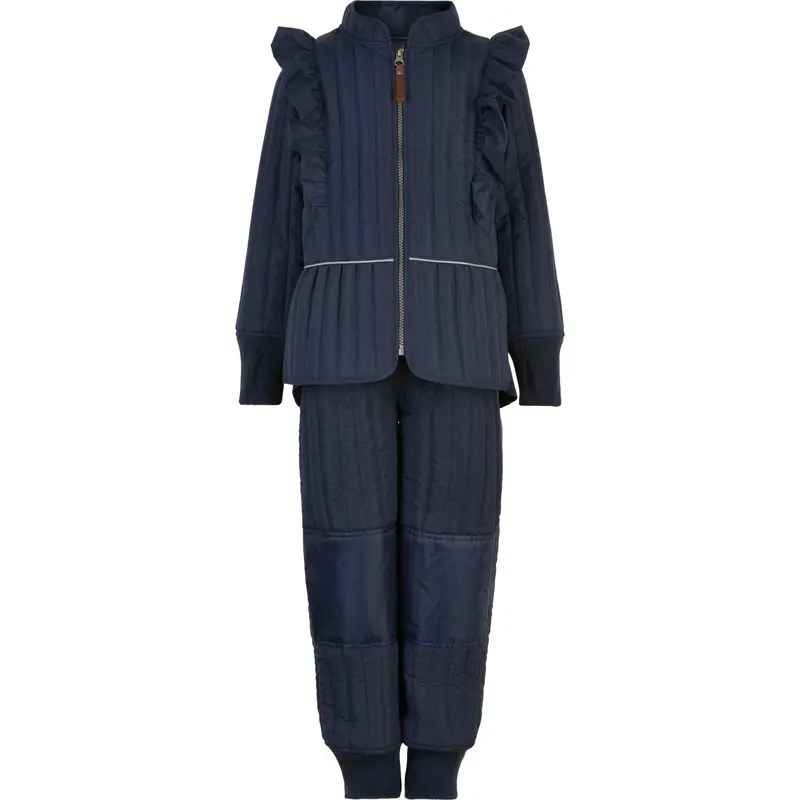 En Fant Blue Night Thermal Set Girl - Solid 1