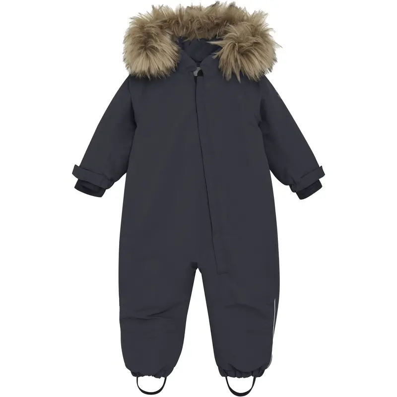 En Fant Ebony Baby Snowsuit W. Fake Fur 1