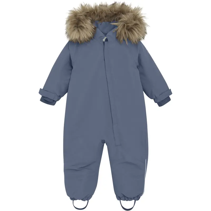 En Fant Flint Stone Baby Snowsuit W. Fake Fur 1