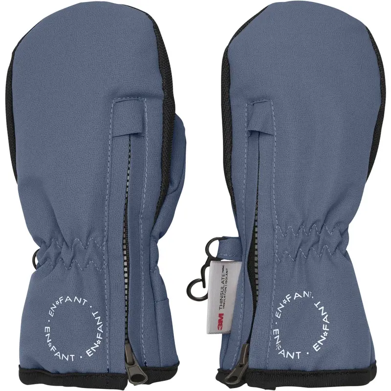 En Fant Flint Stone Mittens W. Zipper 1