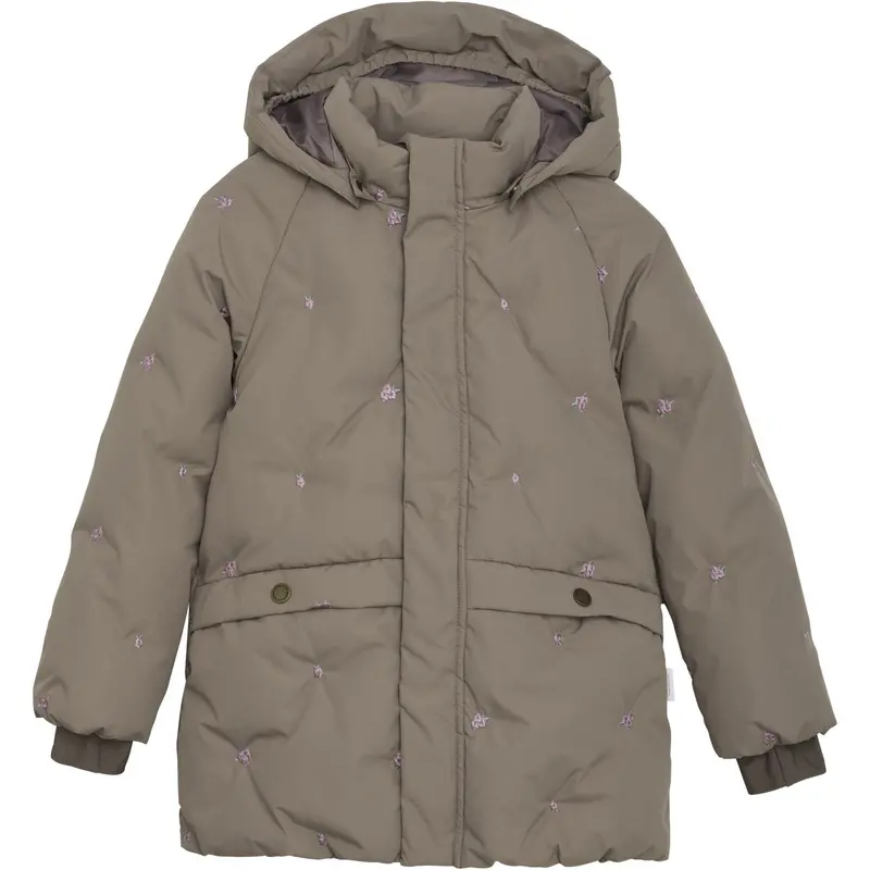 En Fant Fungi Jacket Puffer W. Embroidery 1