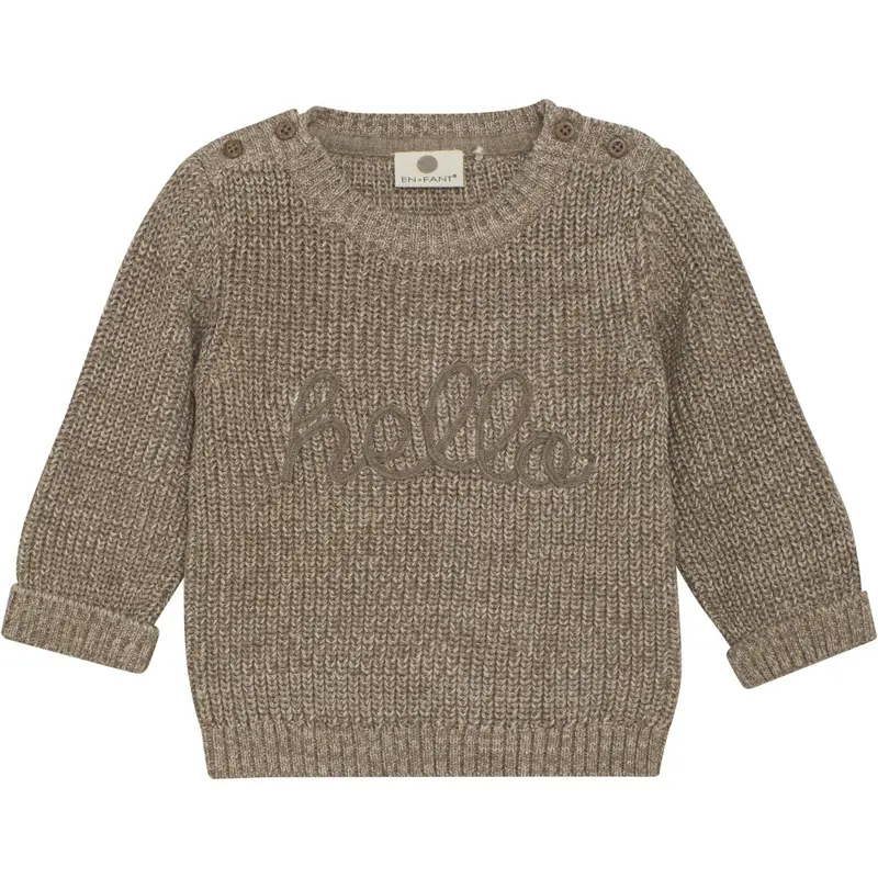 En Fant Fungi Pullover Knit 1