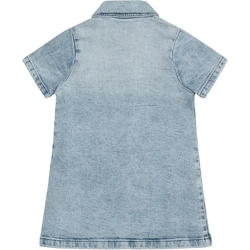 En Fant Light Blue Denim Dress Denim 3