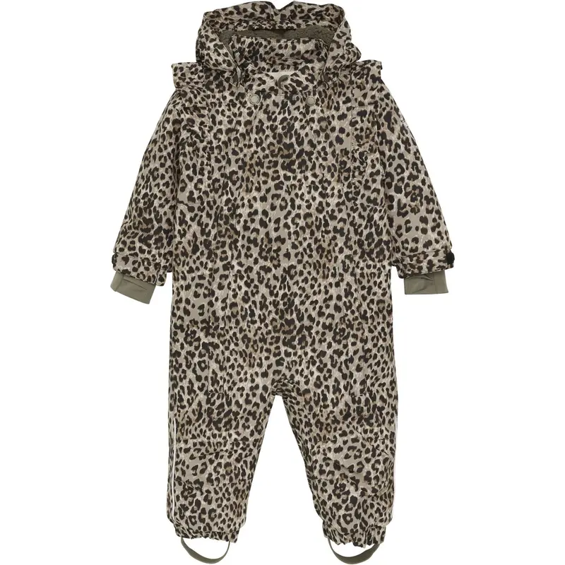 En Fant Pine Bark Baby Snowsuit W. Frills 1