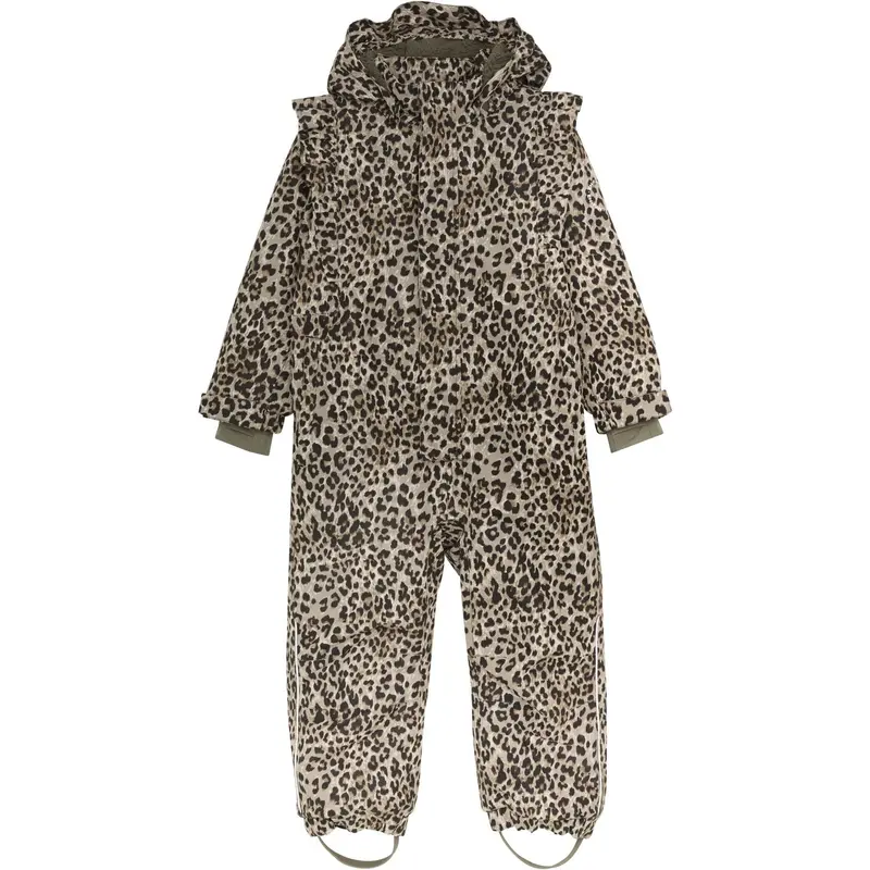 En Fant Pine Bark Snowsuit W. Frills 1