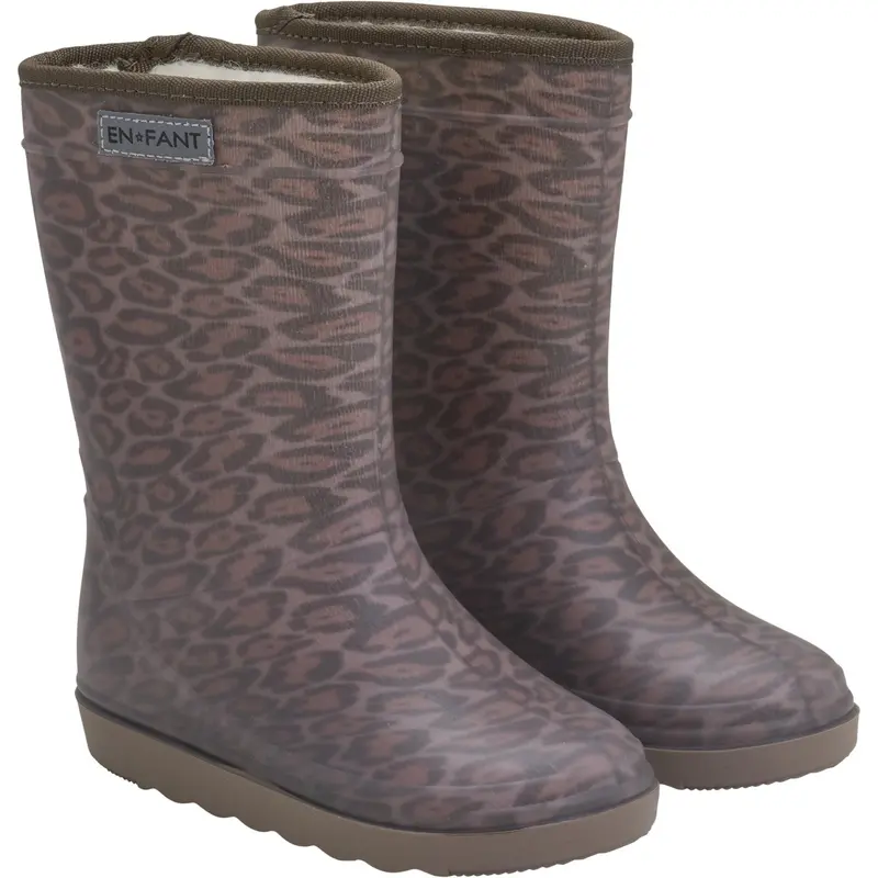 En Fant Pine Bark Thermo Boots Print 1