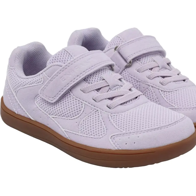 En Fant Purple Heather Sneakers Velcro 1