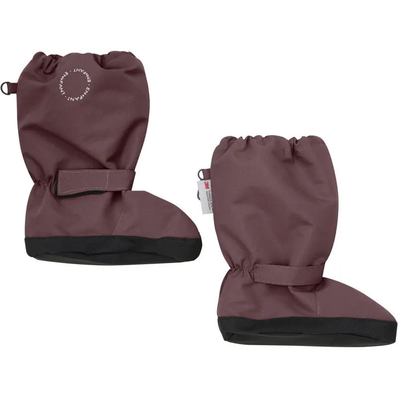 En Fant Rose Taupe Footies 1
