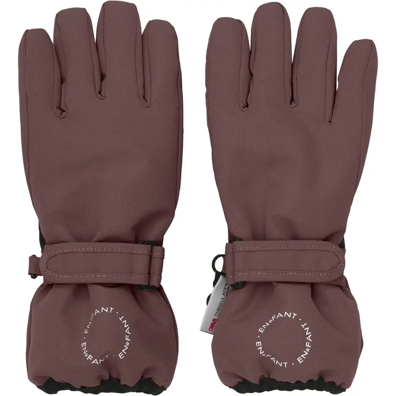 En Fant Rose Taupe Gloves 1
