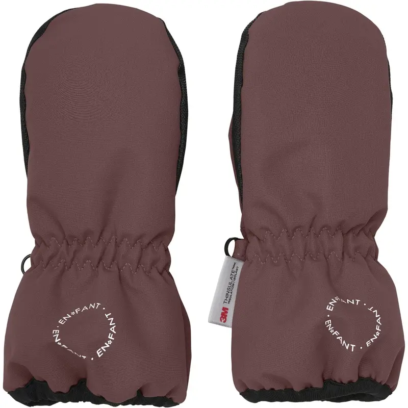 En Fant Rose Taupe Mittens 1
