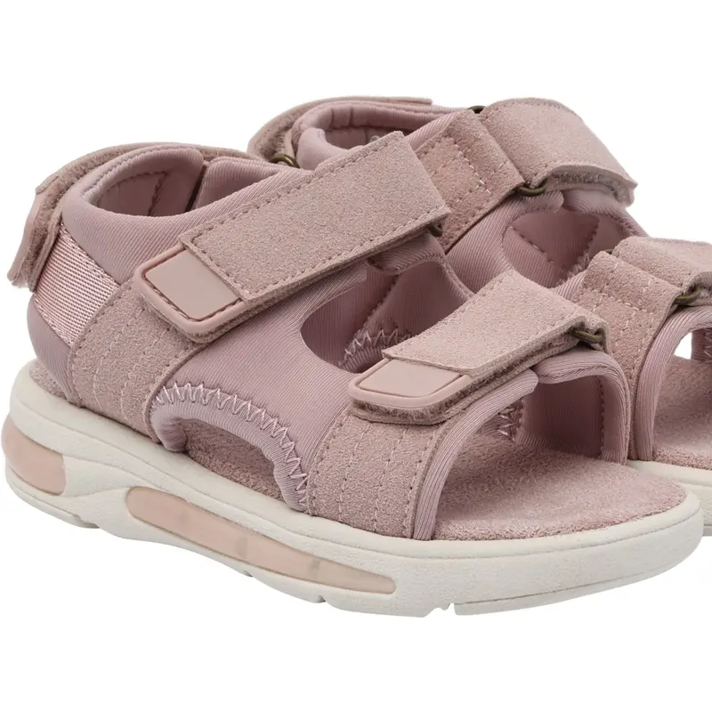 En Fant Sepia Rose Sandals Velcro W. Light 1