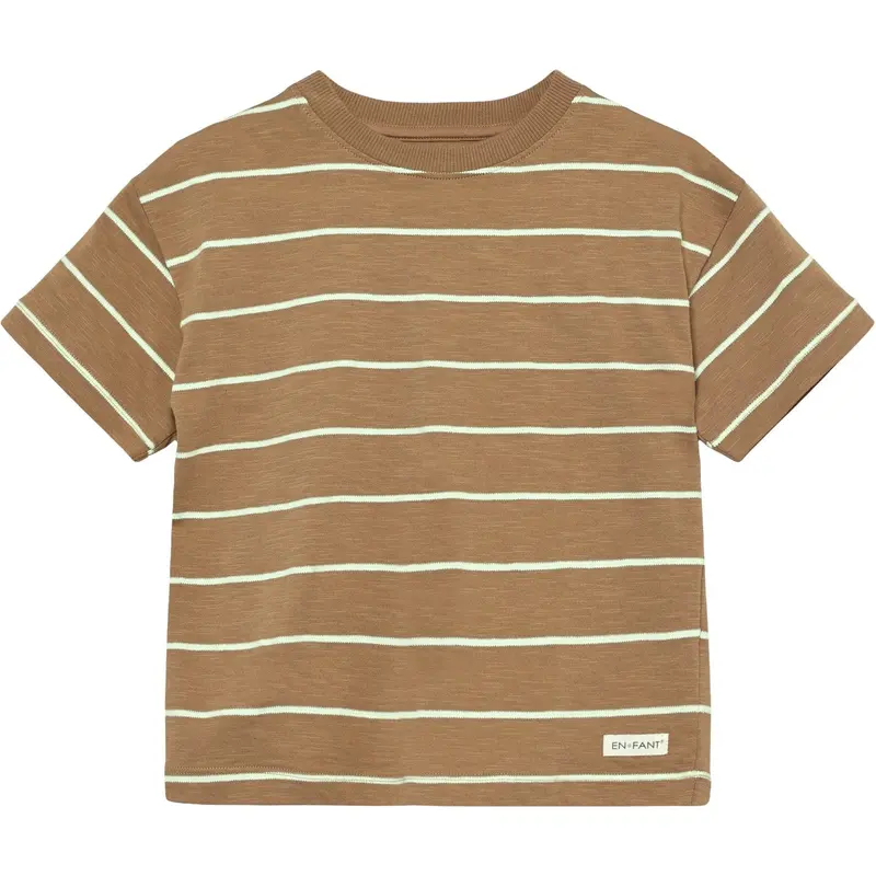En Fant Tiger's Eye T-Shirt Ss Stripe 1