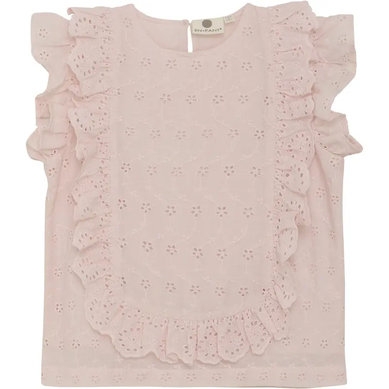 En Fant Veiled Rose Top 1