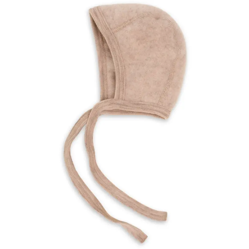 Engel Sand Mélange Baby Bonnet 1