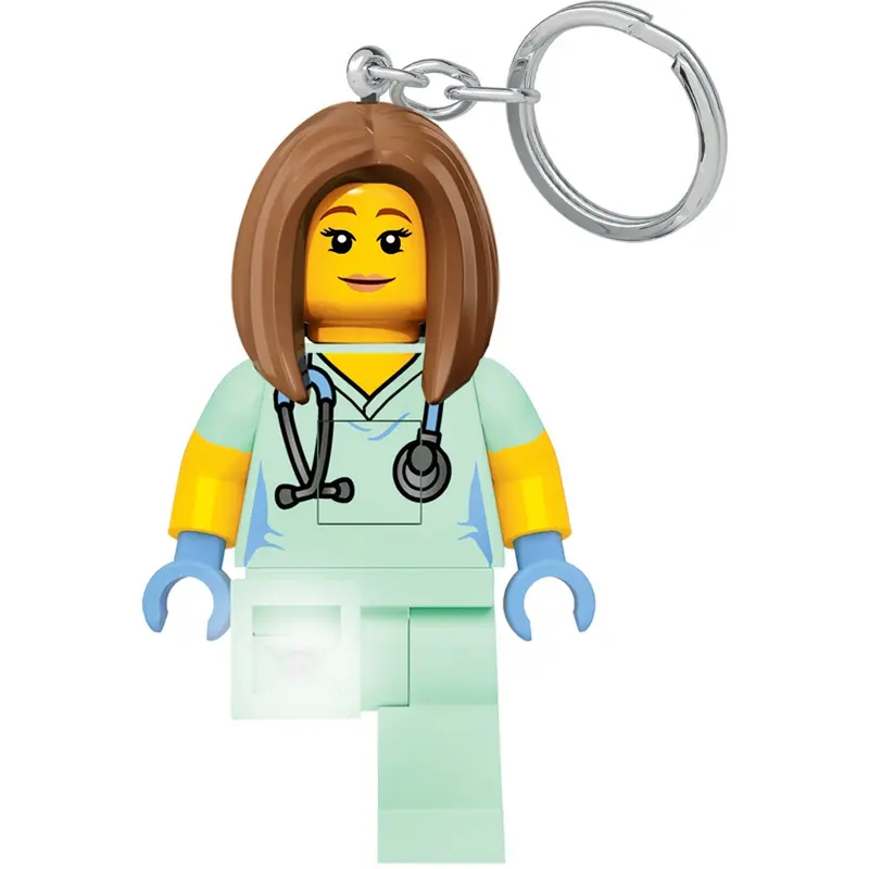 Euromic Lego® Classic Nurse Key Chain W/Led Light 1