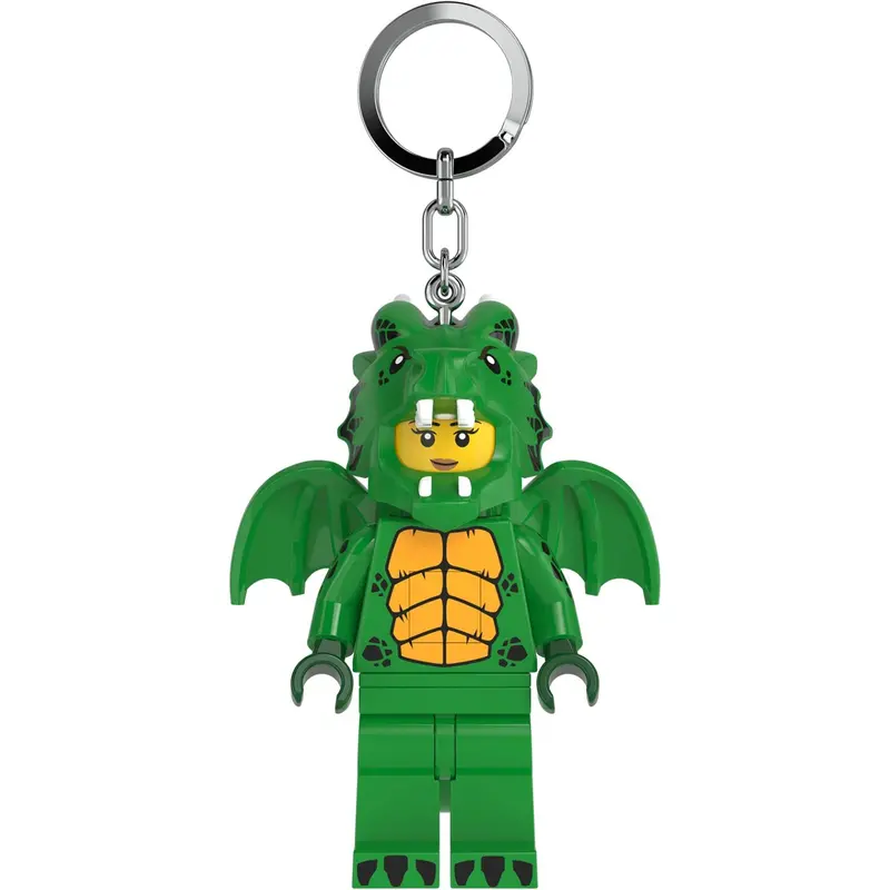 Euromic Lego® Minifigures™Keychain Light Green Dragon Girl 1